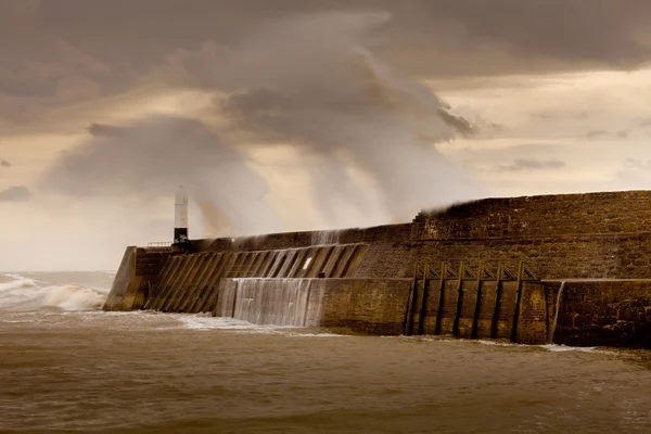 Tormenta Desmond Porthcawl — Foto de Stock