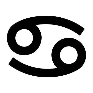 Boğa burcu sembolü beyaz arka planda siyah renkte, biçimlendirilmiş boğa kafası, güç ve güvenilirlik aktarımı, iş ve finans bağlamlarında sıklıkla kullanılıyor, derinlik ve boyut ekleyen bir silüet etkisi ile..