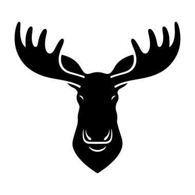 Çarpıcı bir geyik silueti, modern tasarım ve markalaşma projelerinde kullanılmak için mükemmel, doğal ve sakin bir ortamda güç ve dayanıklılık hissi veriyor..