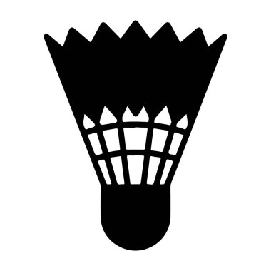 Siluet modunda, temiz beyaz bir arkaplan, tasarım ve ticari kullanım için ideal, spor ve dinlenme duygusu taşıyan bir mekik..