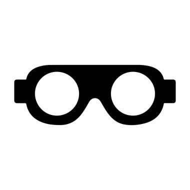 Beyaz arka planda bir çift siyah yüzme gözlüğü, gösterişli ve modern bir tasarım sunuyor, fitness ve spor meraklıları için mükemmel, siluet etkisi ile basitlik ve zarafet katıyor..