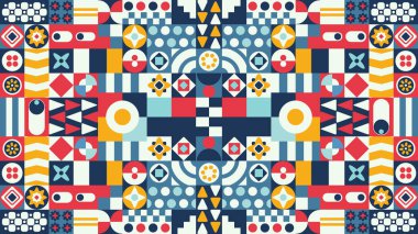 soyut renkli geometrik arkaplan