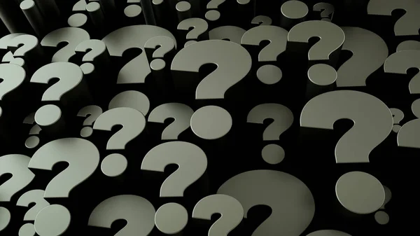 Gri Soru İşareti Arkaplanı