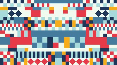 renkli soyut geometrik arkaplan 