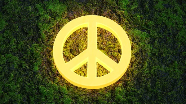 Parlak Barış İşareti Arkaplanı