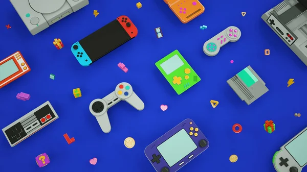 Retro Video Oyun Arkaplanı