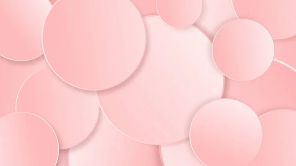 Yumuşak Pembe Çember Arkaplanı