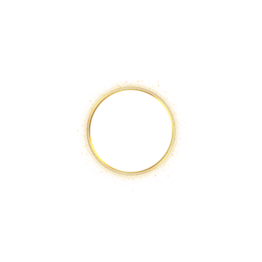 Parlak Altın Yüzük Çerçevesi