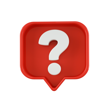 Alfa kanallı beyaz soru işareti