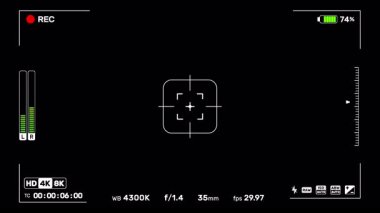 Kamera Kayıt Ekran 4K Alfa Chanel ile