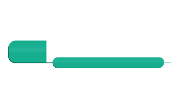 Cyan İki Hat Aşağı Üçüncü