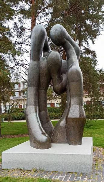 Luonnos Avaruudesta Monument Esbo Hagalund Finland — Stockfoto