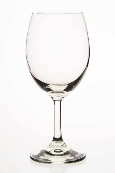 Пустой бокал вина . — стоковое фото
