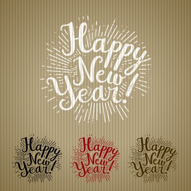 Mutlu yeni yıl mektupları.