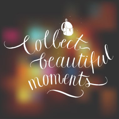 Güzel anlar hat toplamak