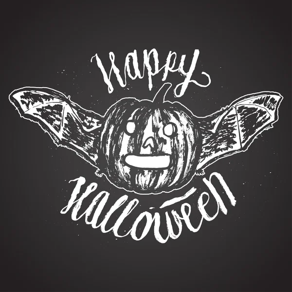 Halloween znak kaligrafii — Wektor stockowy