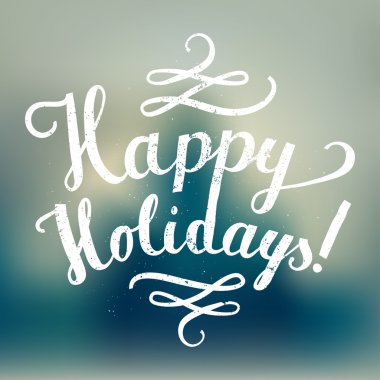 Kış tatil hat etiket