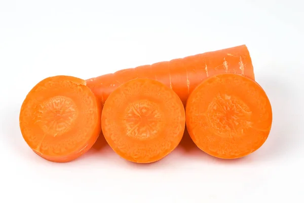 Carrots White Background — Stock Photo, Image