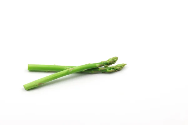 Green Asparagus White Background — Stock Photo, Image