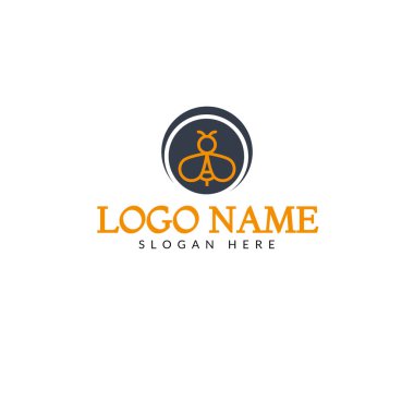 Bir gıda ve doğal tıp endüstrisi şirketi için logonun vektör çizimi