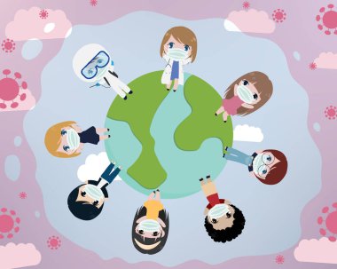 Corona virüsü covid-19 salgınına karşı dünya birliği