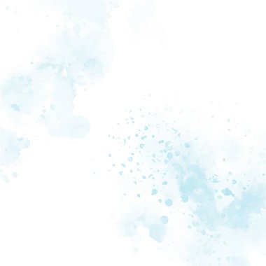 mavi suluboya sıçrama kare arkaplan eps10 vektör çizimi