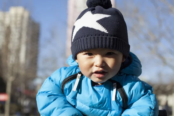 Portret van een Chinese babyjongen — Stockfoto