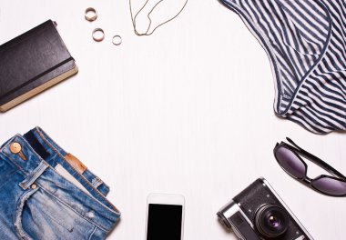 hipster kadın giyim, accessorieson ayarla