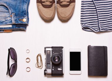 collaget hipster kadın giyim, Aksesuar