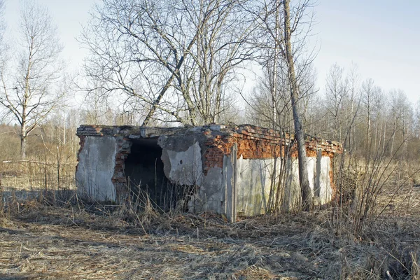 Övergivna byggnaden — Stockfoto