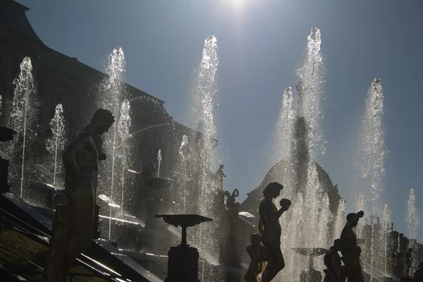 I getti della fontana — Foto Stock