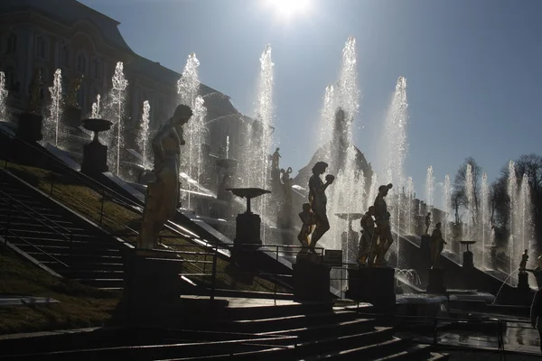 Los chorros de la fuente — Foto de Stock