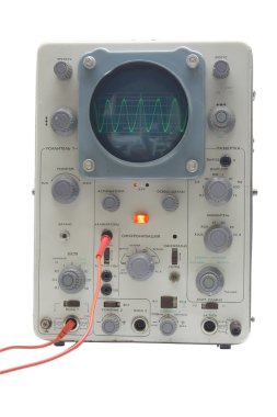 eski bir oscillograph