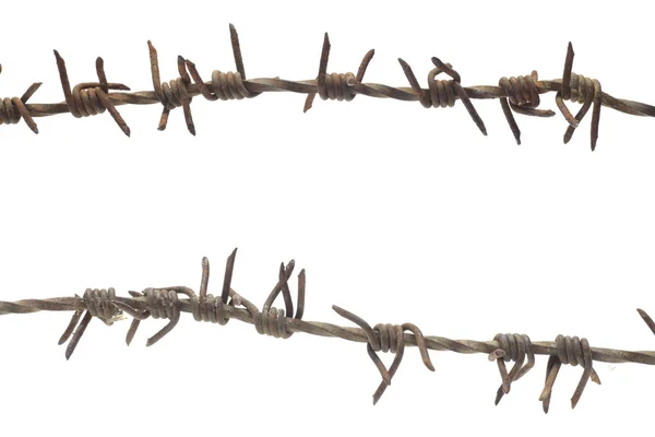 Two piece of barbed wire — Stock Photo, Image