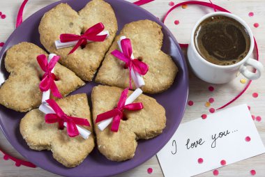 St Sevgililer günü kahvaltı