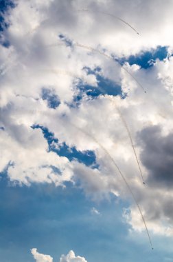airshow uçaklarda.