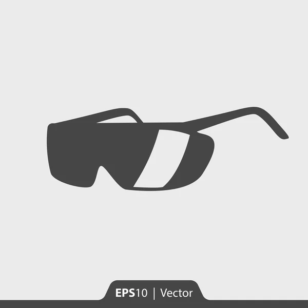 Icono de vector de gafas de seguridad para web y móvil — Archivo Imágenes Vectoriales