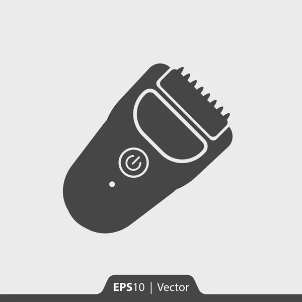 Ícone de vetor cortador de cabelo cortador para web e celular — Vetor de Stock