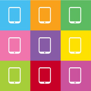 Web ve mobil için en az tablet simgesi