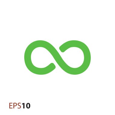 Web ve mobil için sonsuzluk simgesi