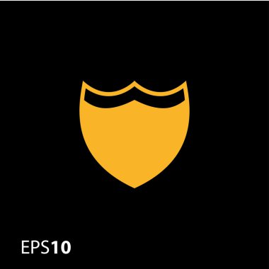 Web ve mobil için kalkan kutsal kişilerin resmi