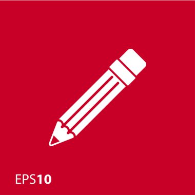 Web ve mobil için kalem vektör simge