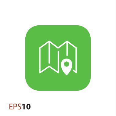 PIN simgesiyle web ve mobil harita