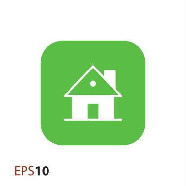 Web ve mobil ev simgesini