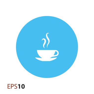 Web ve mobil için kahve fincanı simge