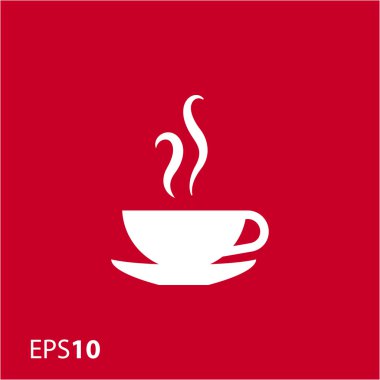 Web ve mobil için kahve fincanı simge