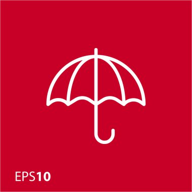 Web ve mobil için şemsiye simge