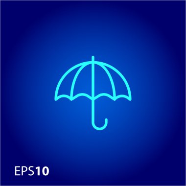 Web ve mobil için şemsiye simge