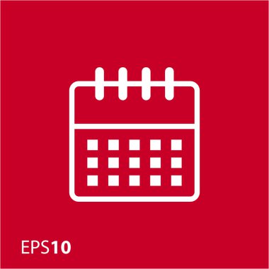 Web ve mobil için takvim simgesini