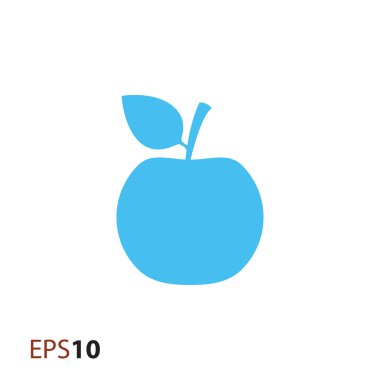 Web ve mobil için elma simgesi